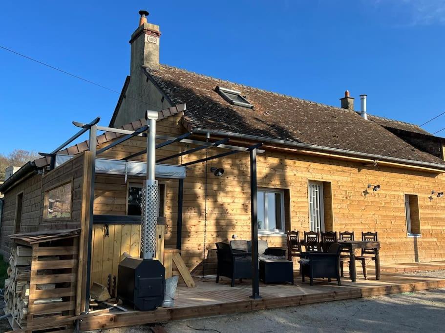 Relaxing Cottage Bain Nordique Ancinnes Exterior photo